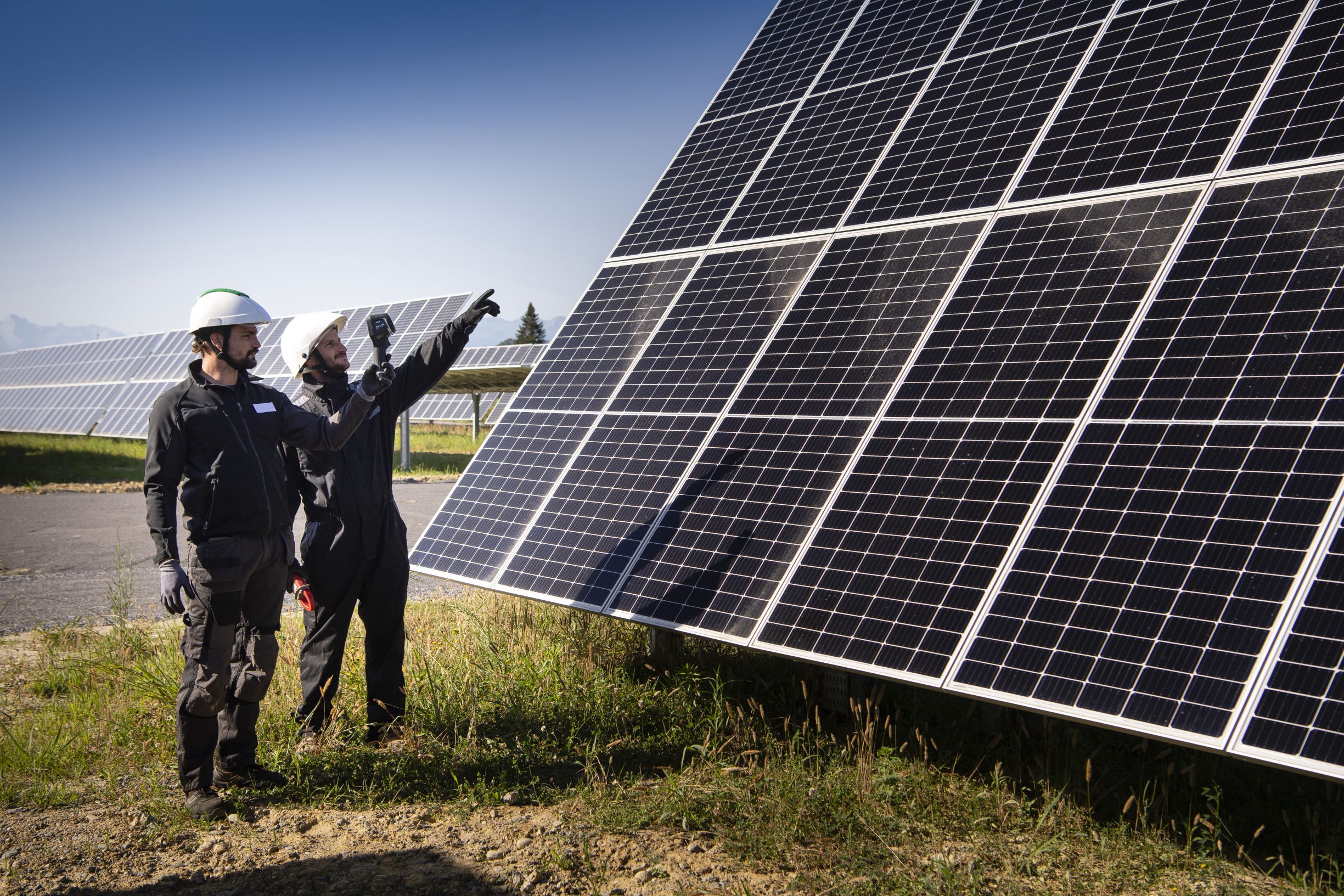 مشروع للطاقة الشمسية تابع لشركة توتال إنرجي