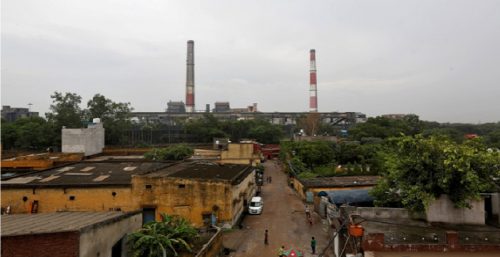 محطة لتوليد الكهرباء من الفحم في الهند