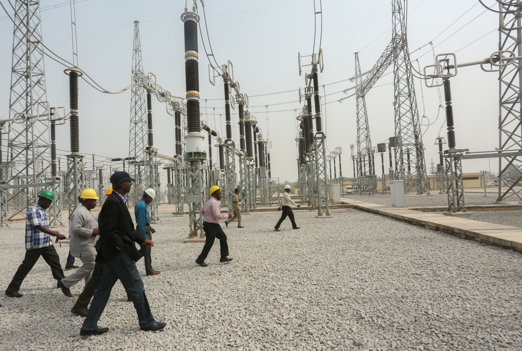 أحد مشروعات الكهرباء في نيجيريا