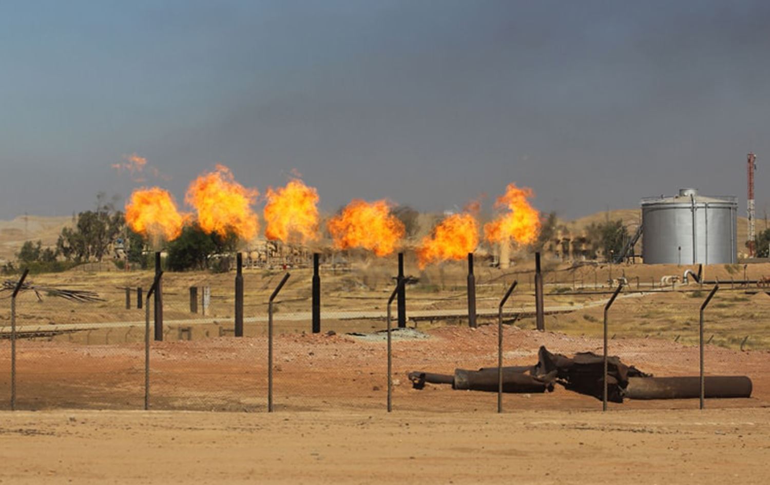 حقل باي حسن النفطي بمدينة كركوك لتصدير النفط في كردستان العراق