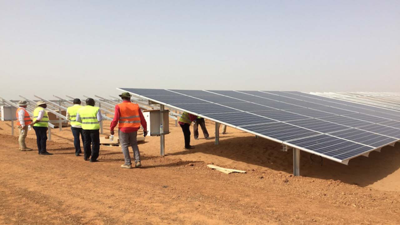 أحد مشروعات الطاقة الشمسية في نيجيريا