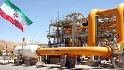 محطة لضخ الغاز الإيراني