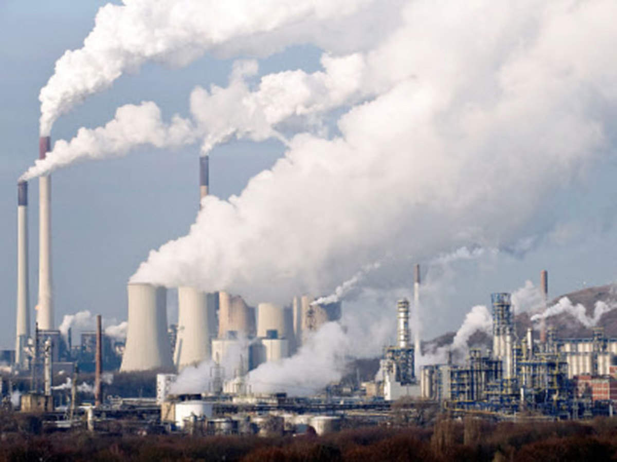 صورة توضح مستويات التلوث في الهواء- الصورة من "ذا إيكونوميك تايمز"