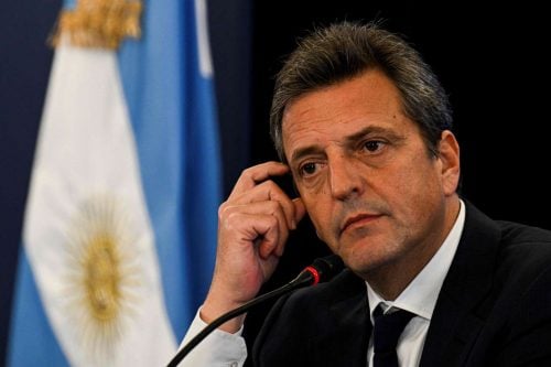 وزير الاقتصاد الأرجنتيني سيرجيو ماسا