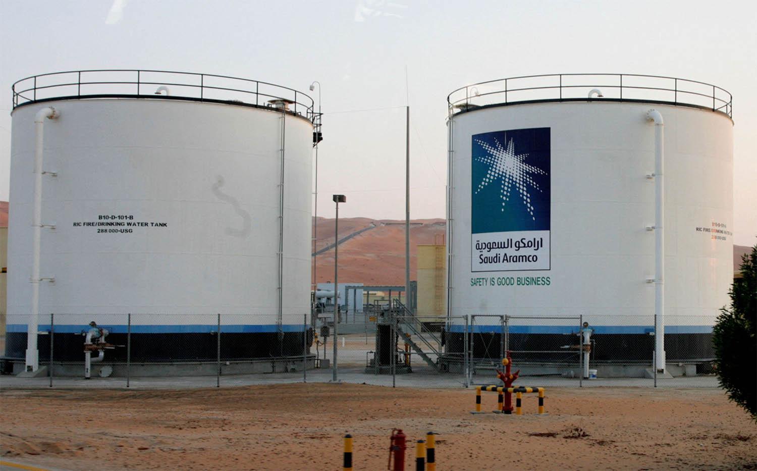 أحد مواقع إنتاج النفط السعودي التابعة لشركة أرامكو