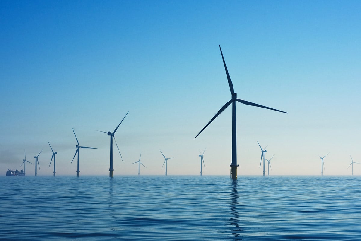 مشروعات طاقة الرياح البحرية