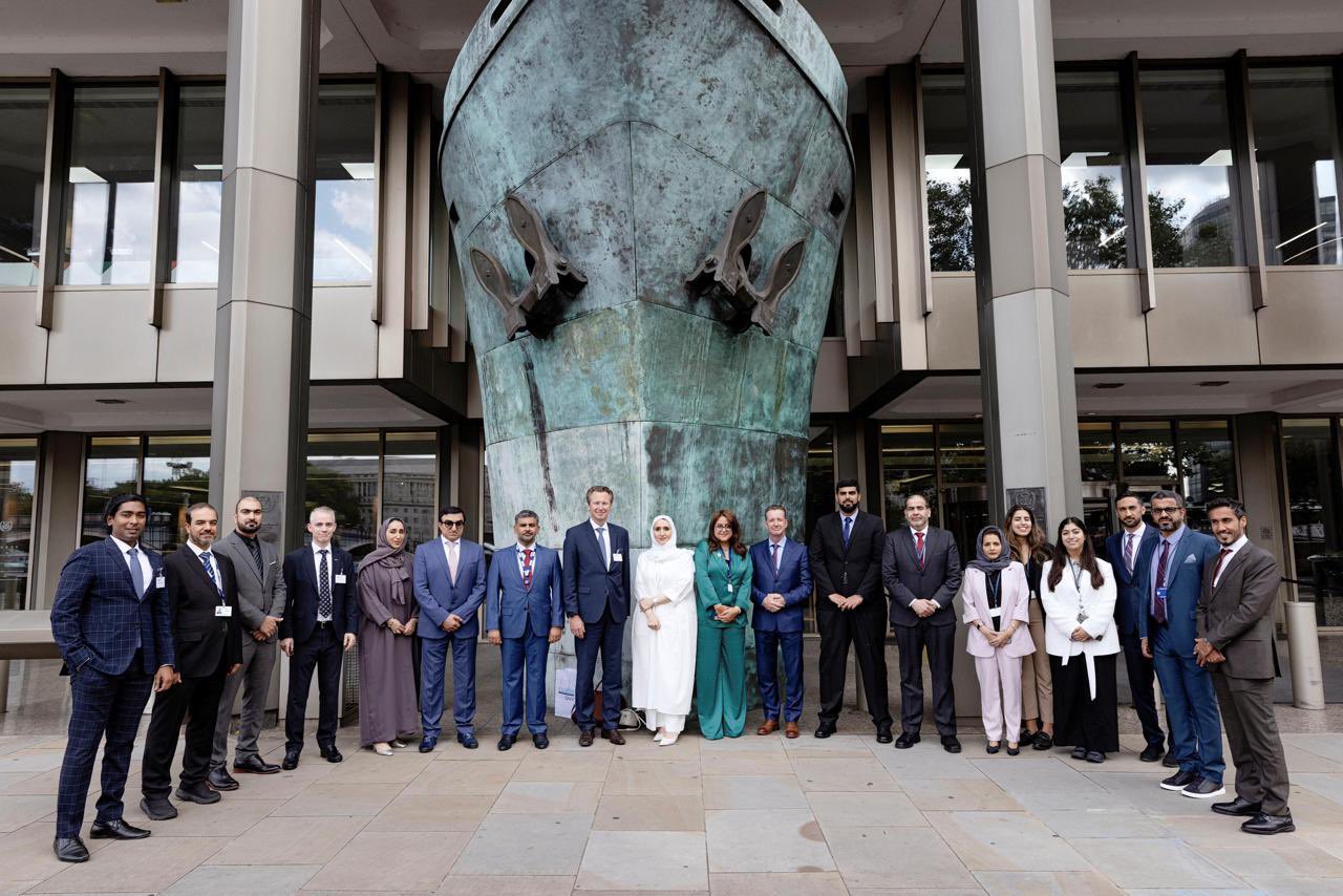 من مراسم توقيع اتفاقية إنشاء مركز الإمارات لخفض الانبعاثات الكربونية في القطاع البحري