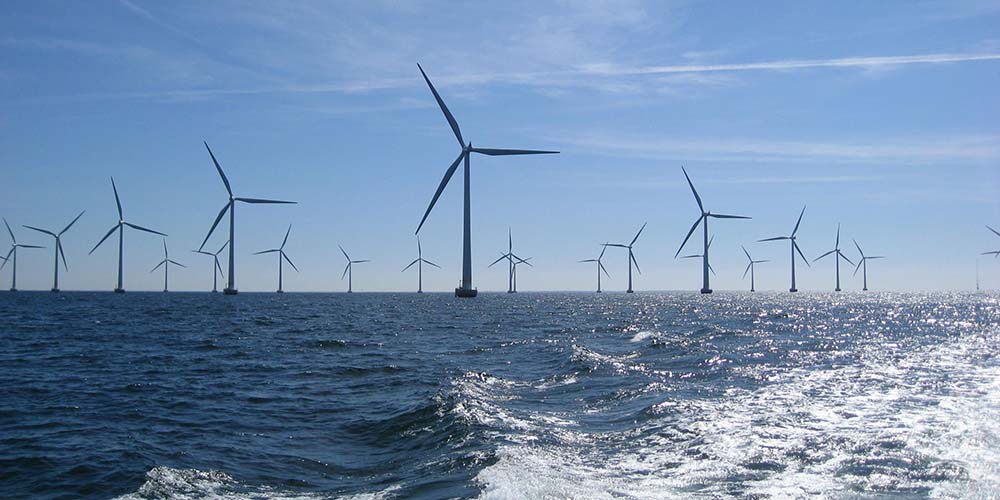 مشروعات طاقة الرياح البحرية في أميركا