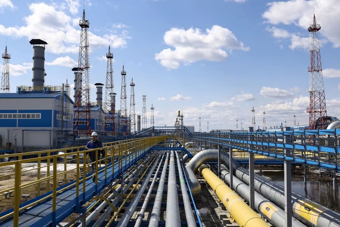 خط باور أوف سيبيريا لنقل صادرات الغاز الروسي إلى الصين