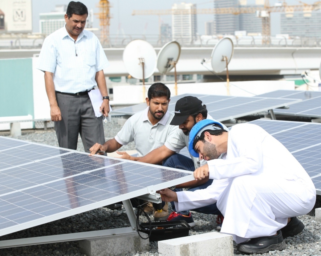 الطاقة الشمسية في دبي