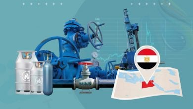 Photo of إنتاج الغاز في مصر يهبط 9.5% خلال النصف الأول من 2023 (رسوم بيانية)