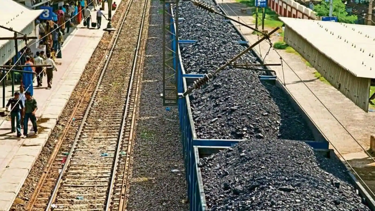 نقل الفحم بالسكك الحديدية