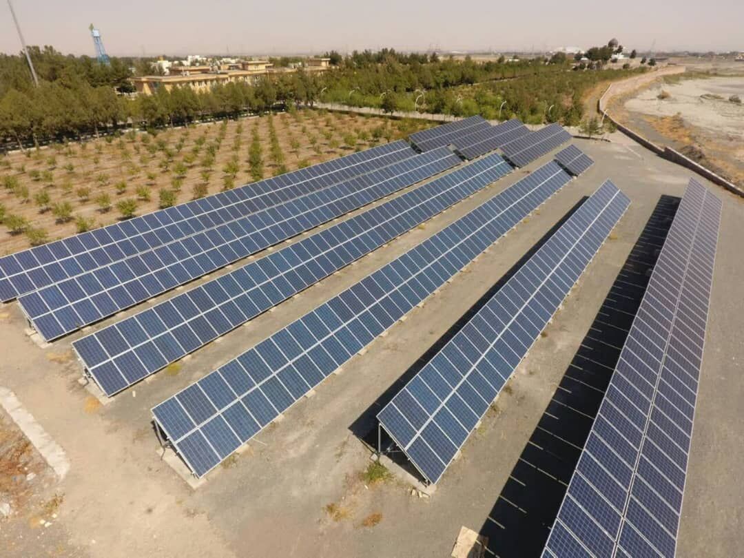 أحد مشروعات الطاقة الشمسية