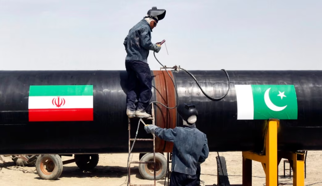 خط أنابيب الغاز بين إيران وباكستان 