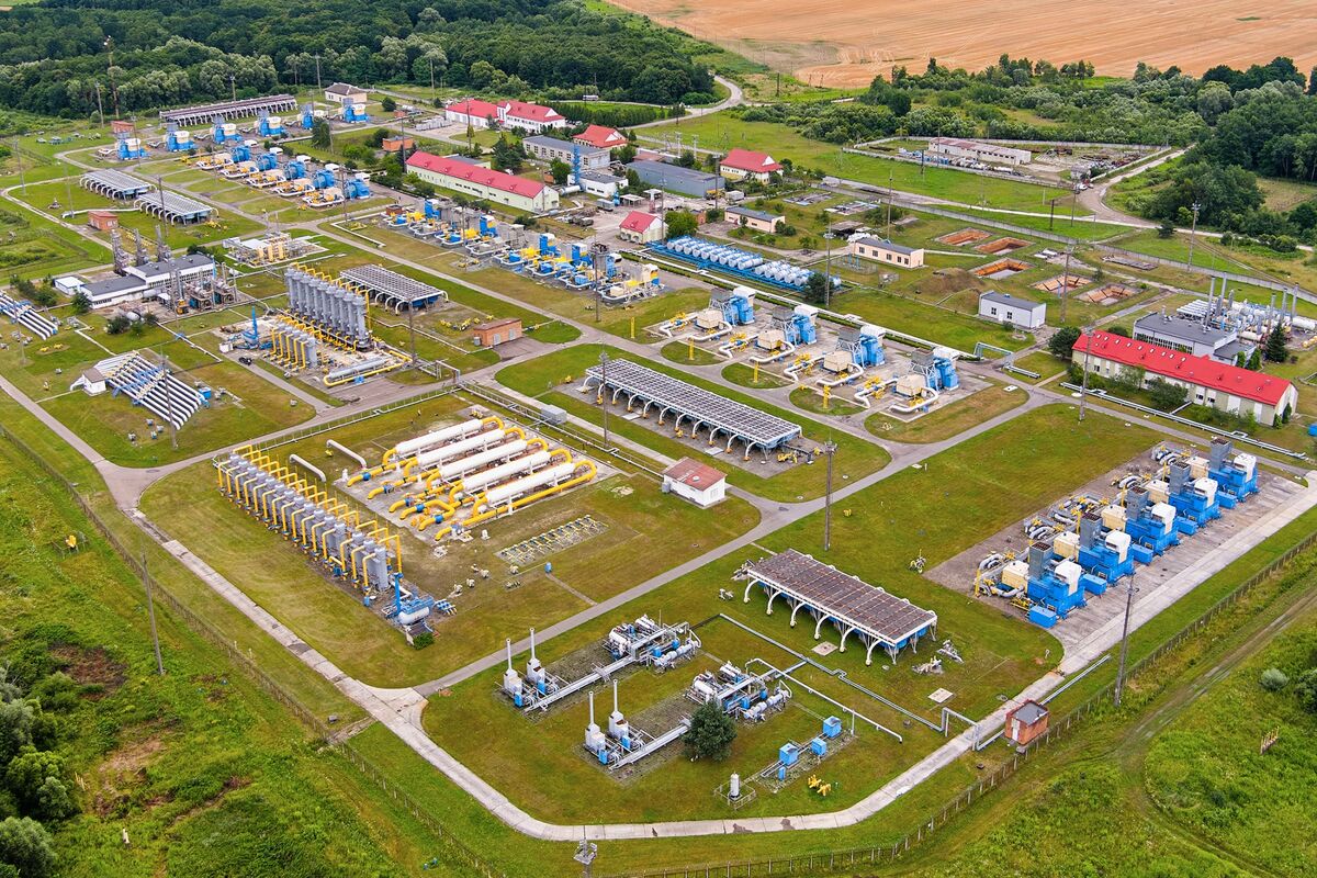 منشأة تخزين الغاز الأوكرانية بيلشي فولوتسكو أوهيرسك حيث سيجري تخزين الغاز الأوروبي في أوكرانيا