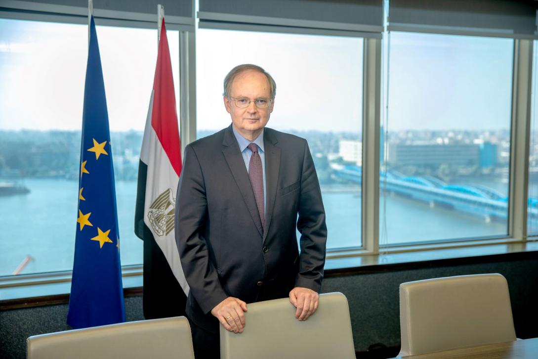 رئيس وفد الاتحاد الأوروبي في مصر كريستيان برغر