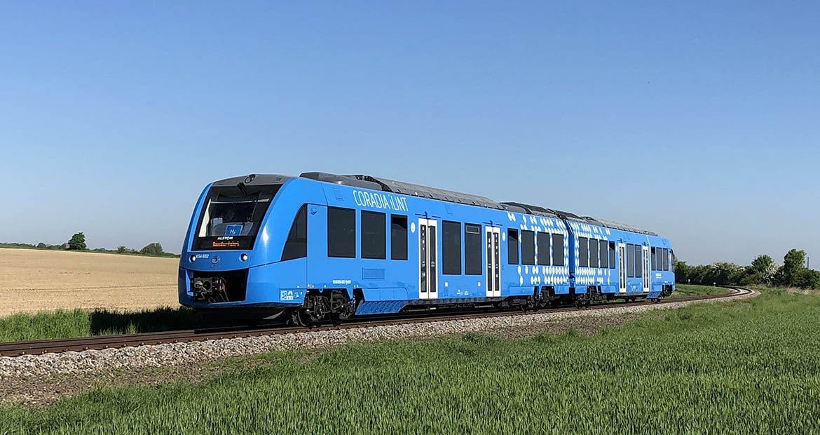 أول قطارات الهيدروجين في ألمانيا