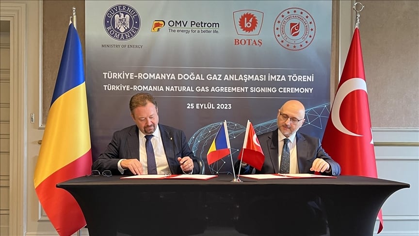 صفقة لتصدير الغاز من تركيا إلى رومانيا