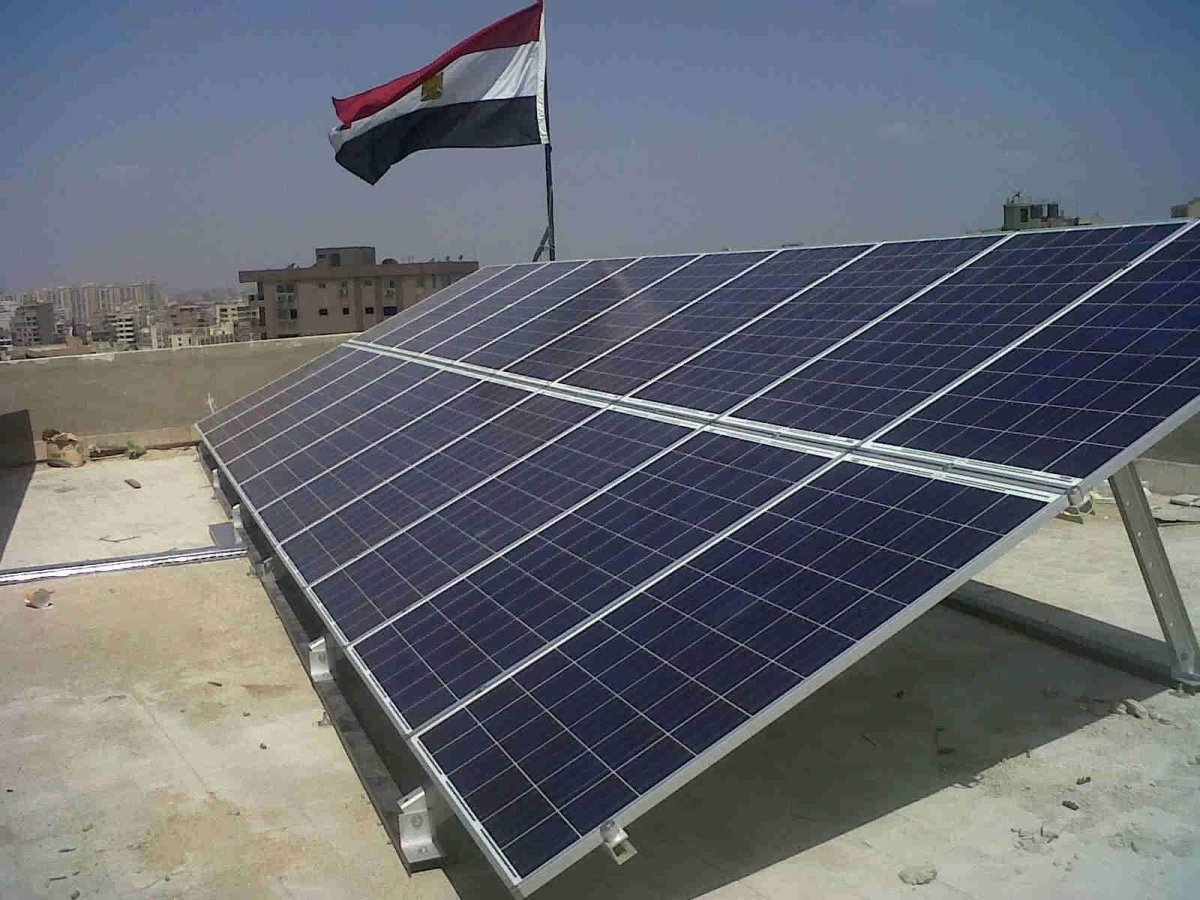 محطة كهرباء شمسية في مصر - أرشيفية