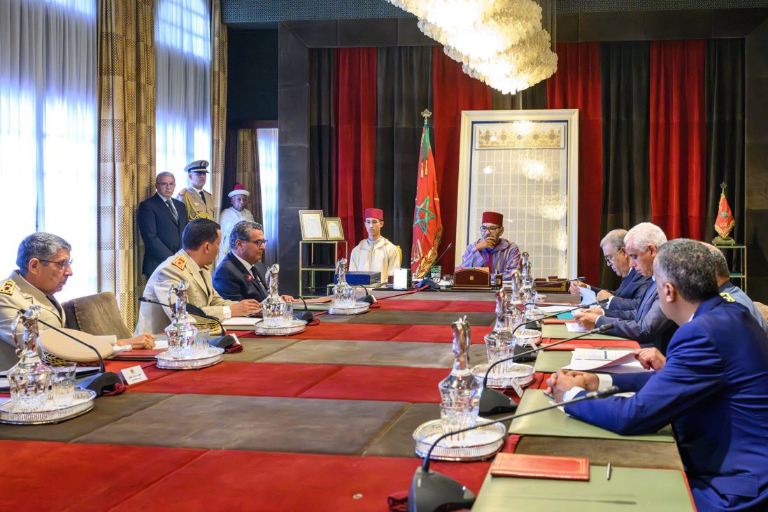 اجتماع برئاسة الملك محمد السادس لمتابعة زلزال المغرب
