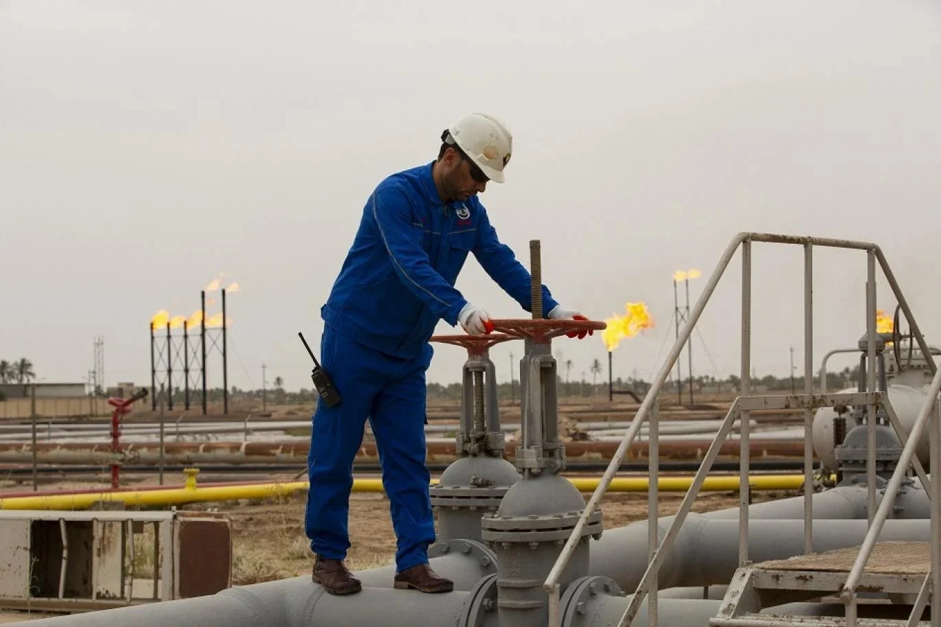 أحد المهندسين في حقول كردستان العراق النفطية