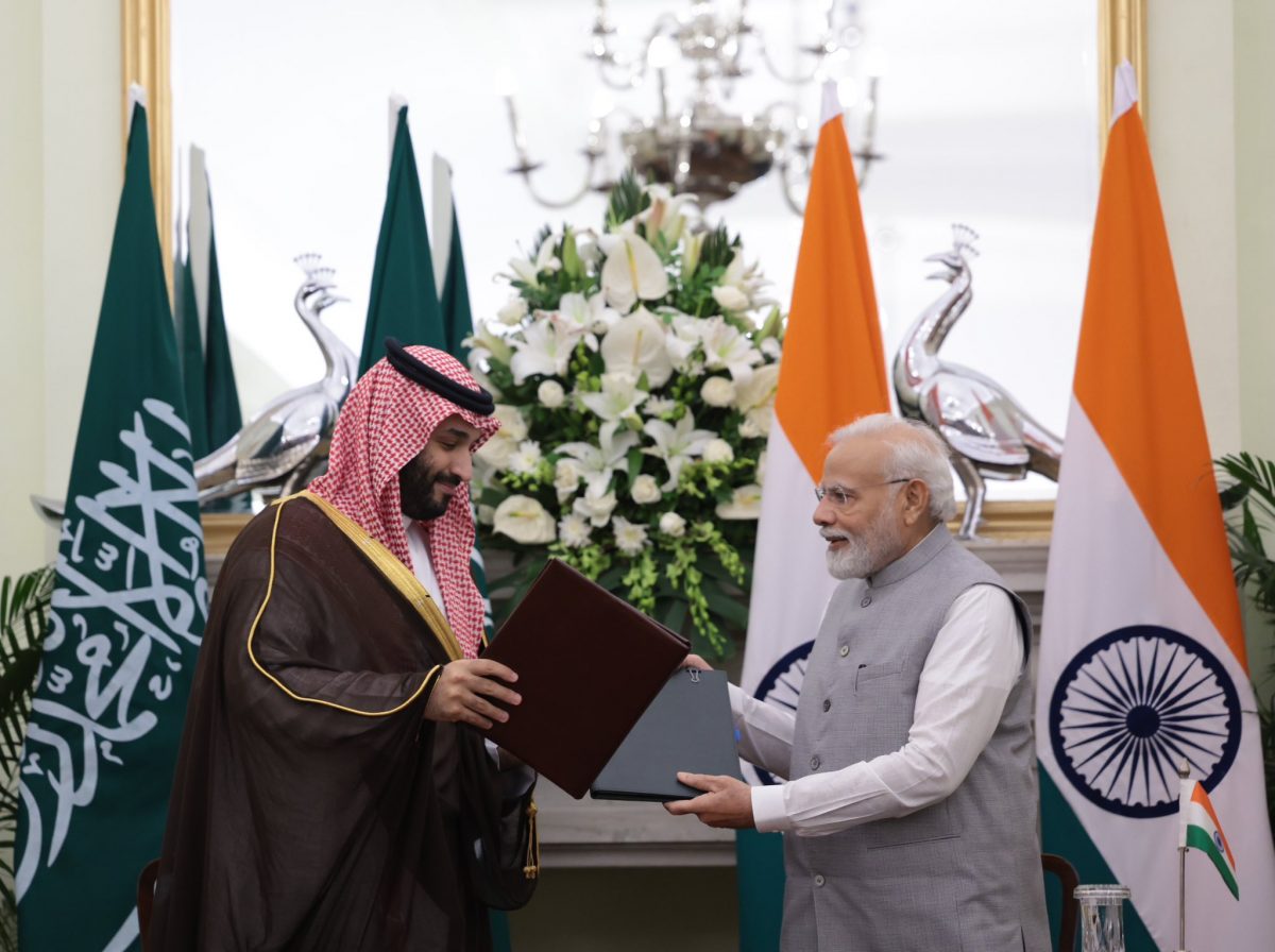 مذكرات تفاهم بين السعودية والهند