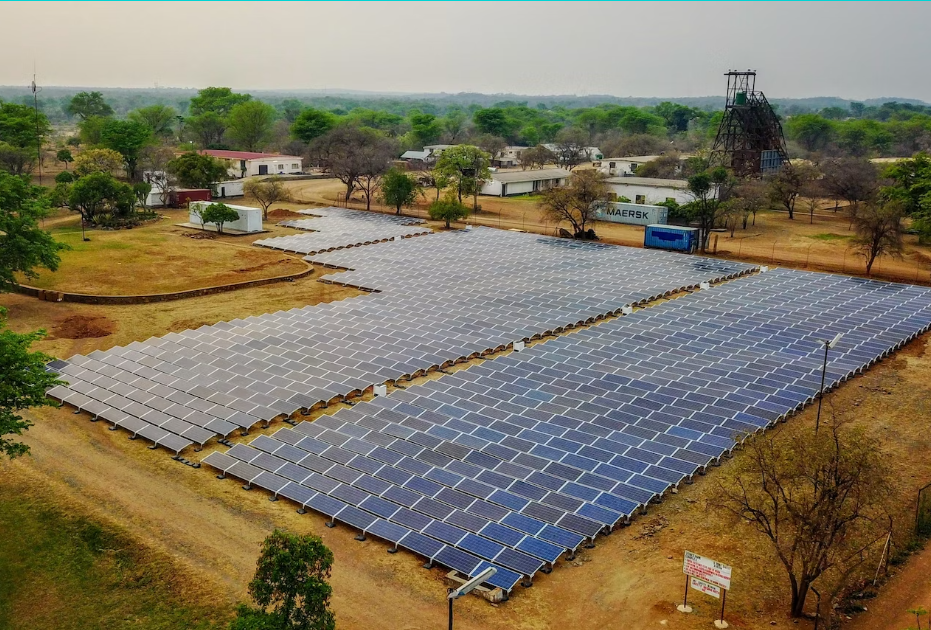 مشروع طاقة شمسية في أفريقيا