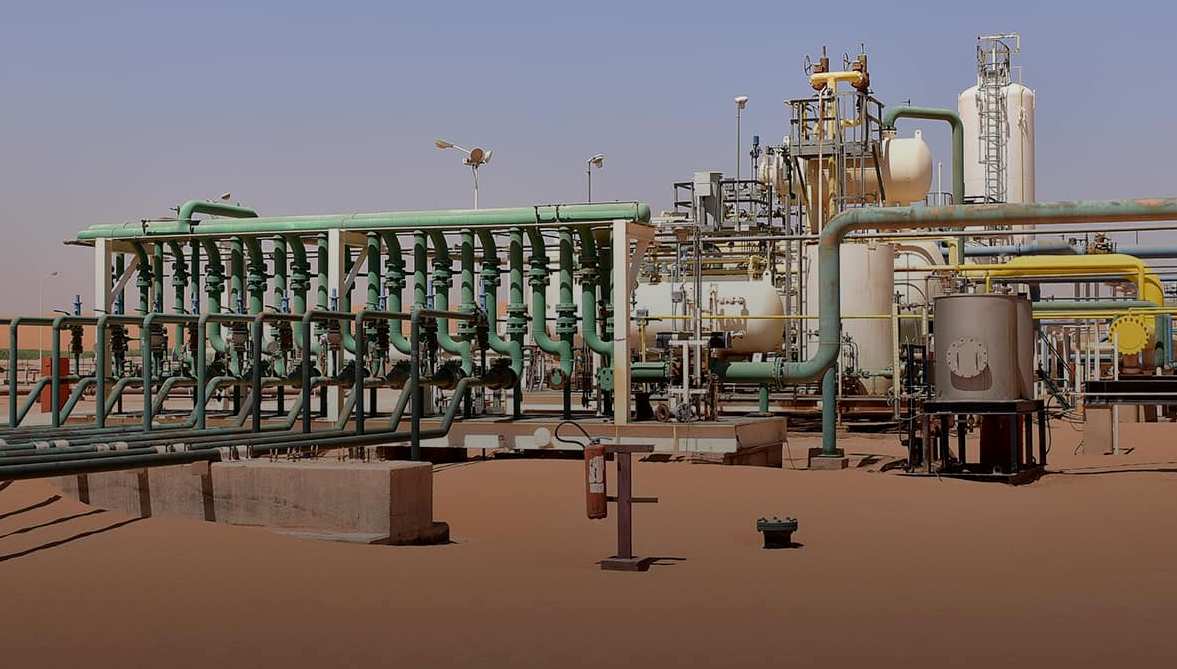 إنتاج النفط والغاز في الجزائر