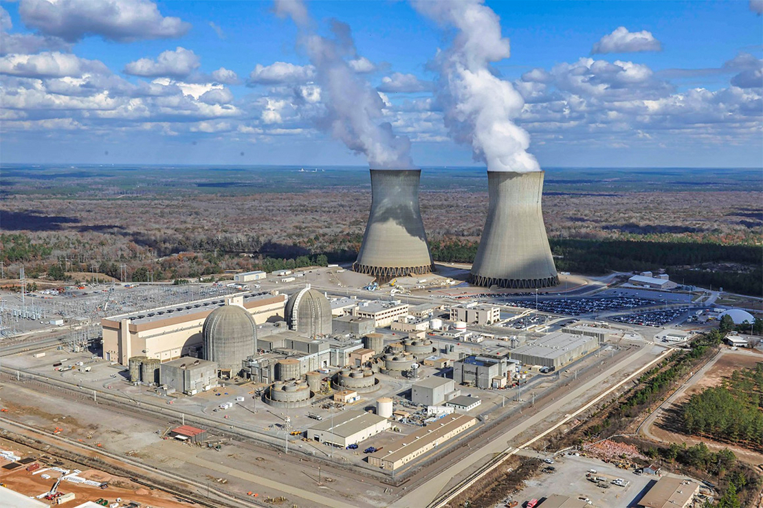محطة فوغتل للطاقة النووية في أميركا