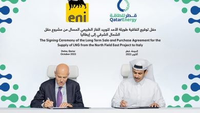 Photo of قطر للطاقة توقع صفقة طويلة الأجل مع إيني لتزويد إيطاليا بالغاز المسال
