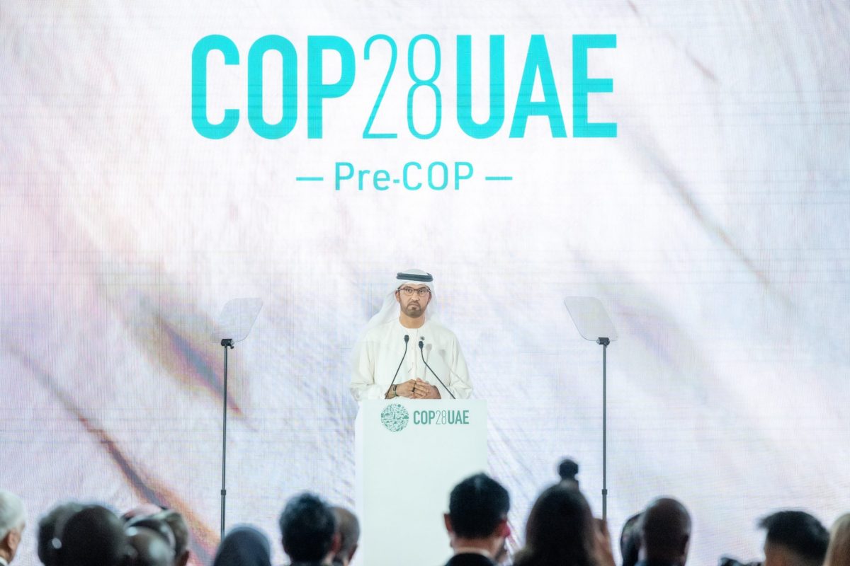 سلطان الجابر رئيس قمة المناخ في الإمارات كوب 28