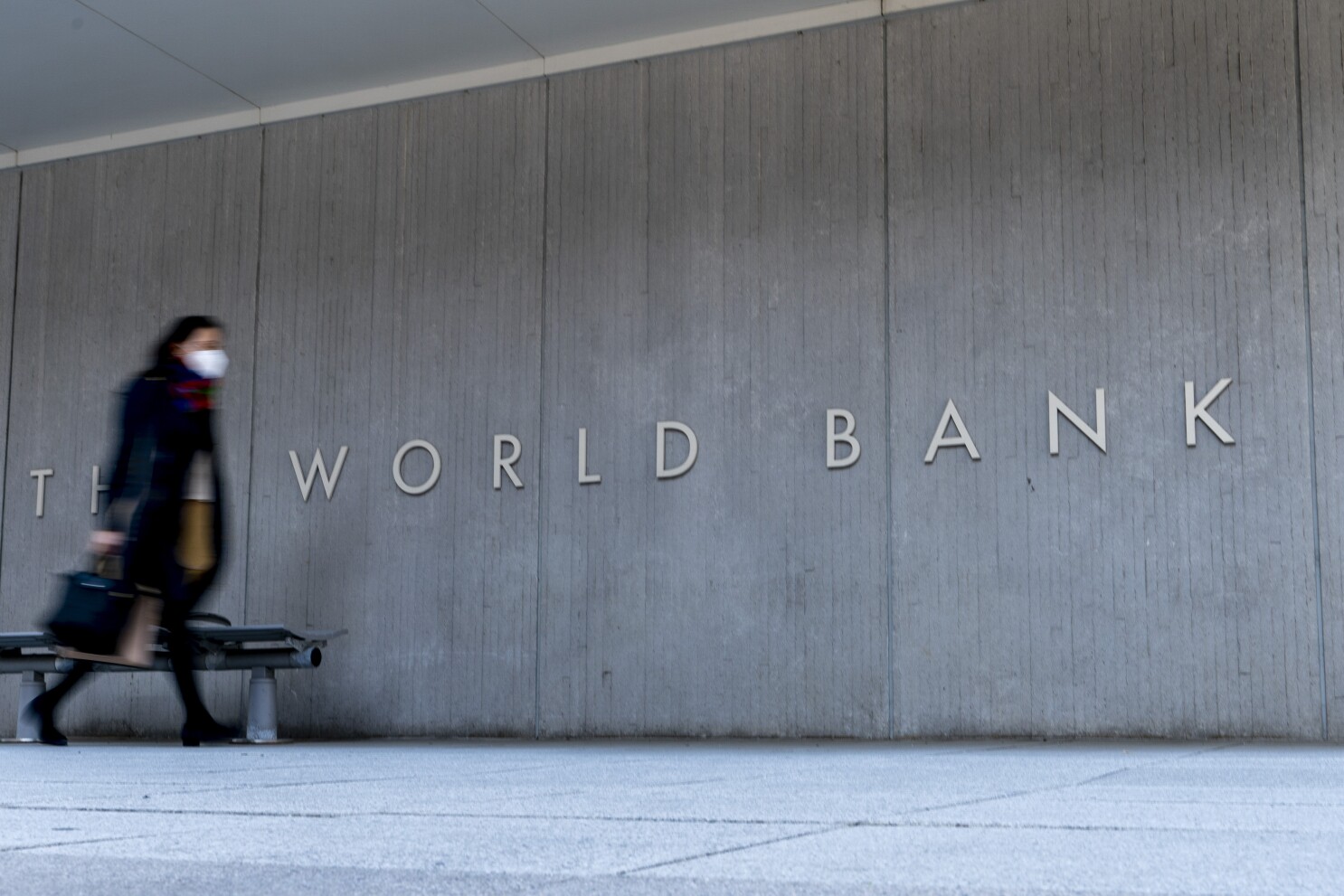 من داخل مبنى البنك الدولي