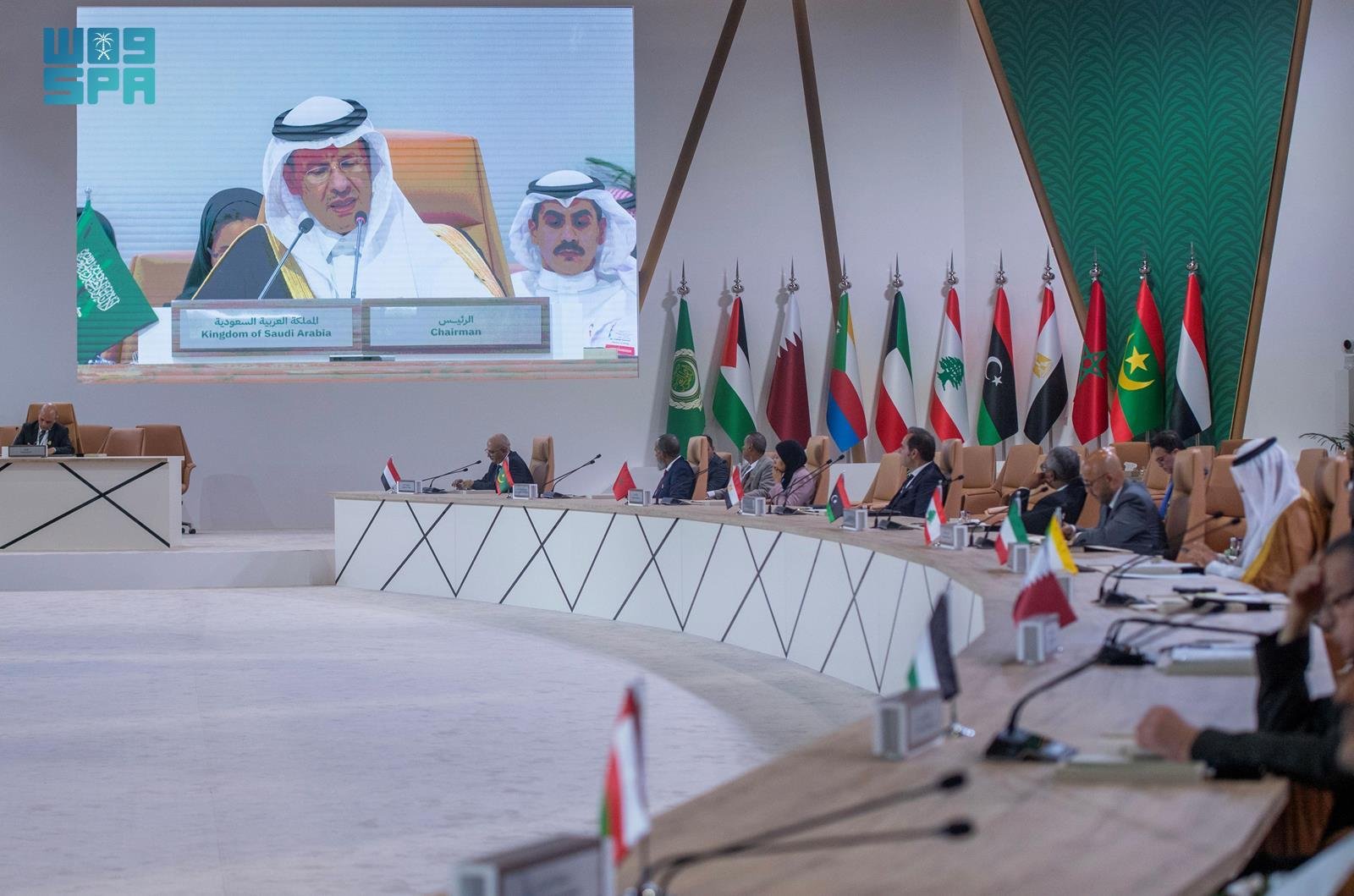 اجتماع الوزراء العرب خلال أسبوع المناخ في السعودية