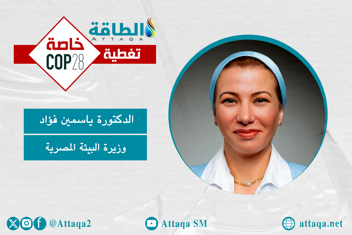 وزيرة البيئة المصرية الدكتورة ياسمين فؤاد