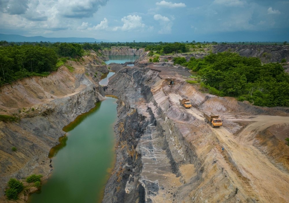 منجم يون خين للفحم في كمبوديا 