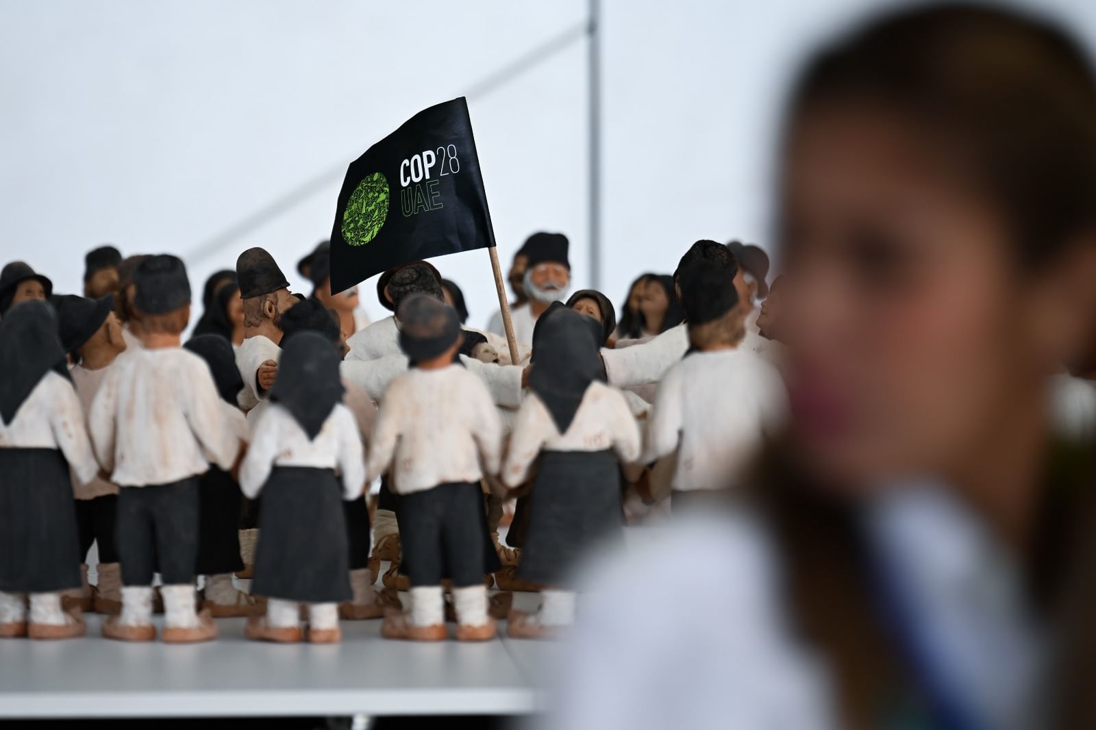 أطفال حلال مشاركته في فعاليات قمة المناخ كوب 28