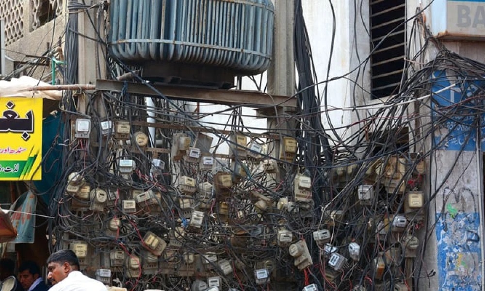 سرقة الكهرباء في باكستان