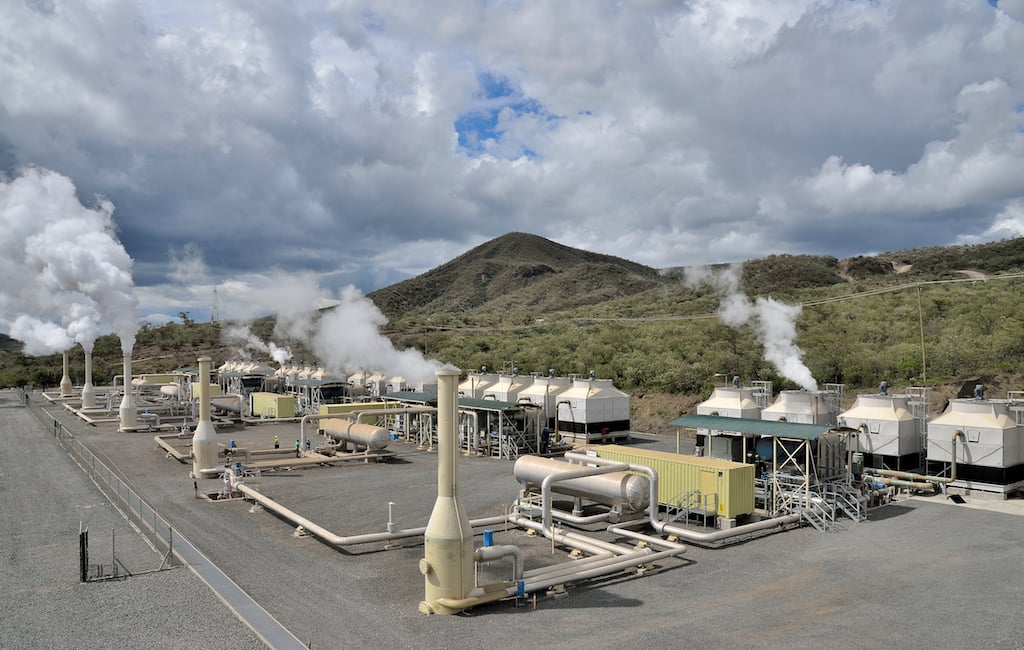 محطة طاقة حرارية أرضية في كينيا