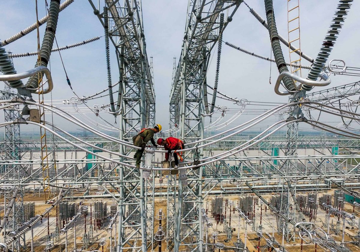 شبكات الكهرباء في الصين