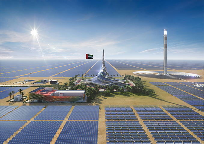 مجمع محمد بن راشد للطاقة الشمسية