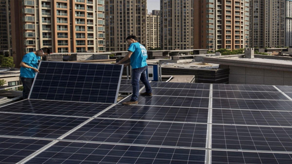 تركيبات الطاقة الشمسية في الصين