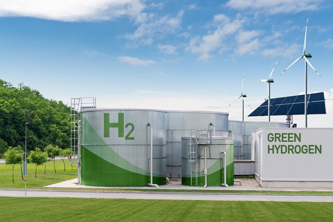 محطة لإنتاج الهيدروجين الأخضر