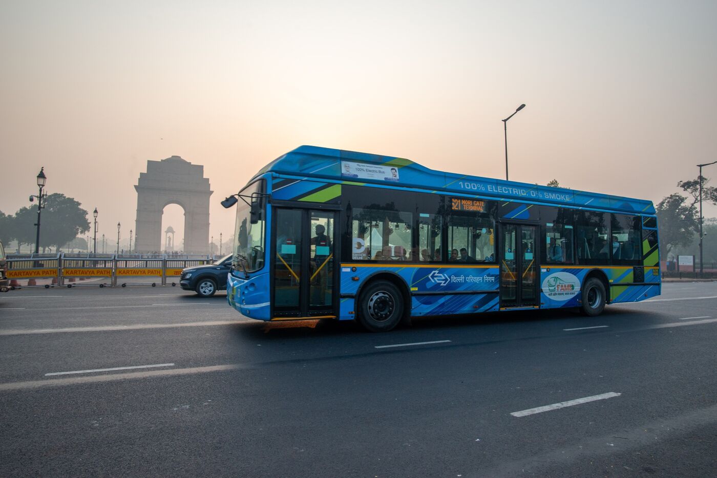 الحافلات الكهربائية في الهند