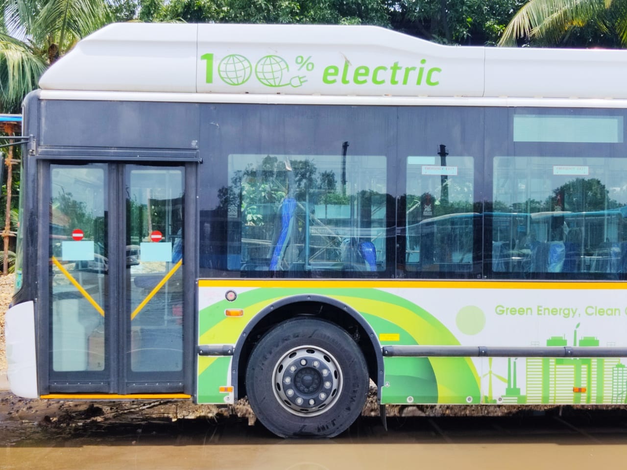 حافلة كهربائية في الهند