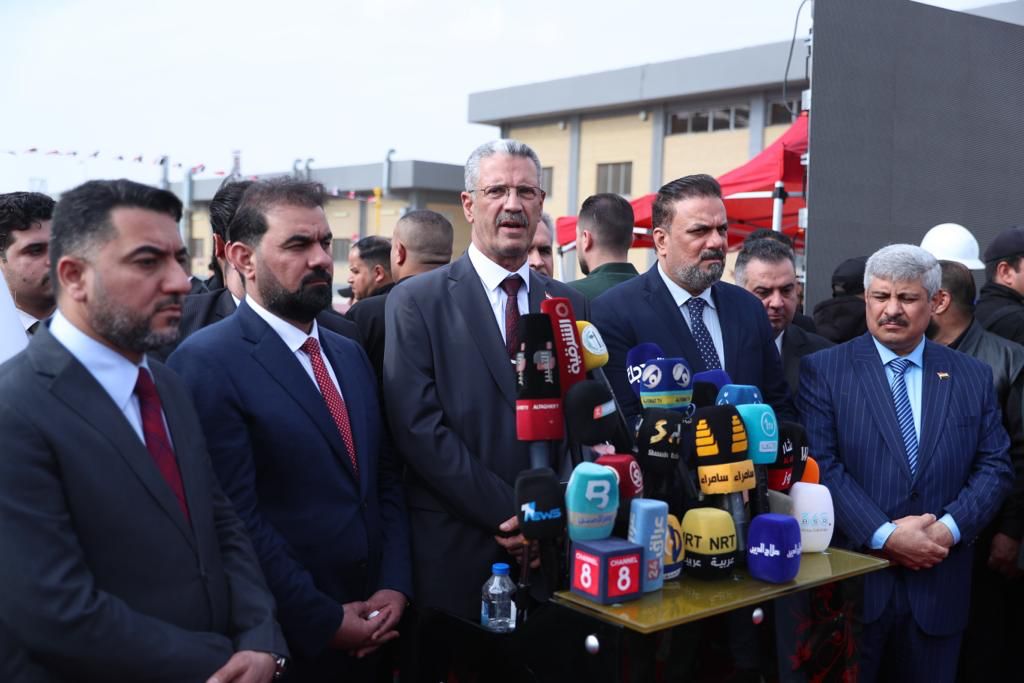 وزير النفط العراقي يفتتح وحدة التكرير الرابعة في شركة مصافي الجنوب