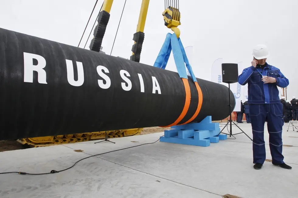 خط أنابيب لنقل الغاز الروسي
