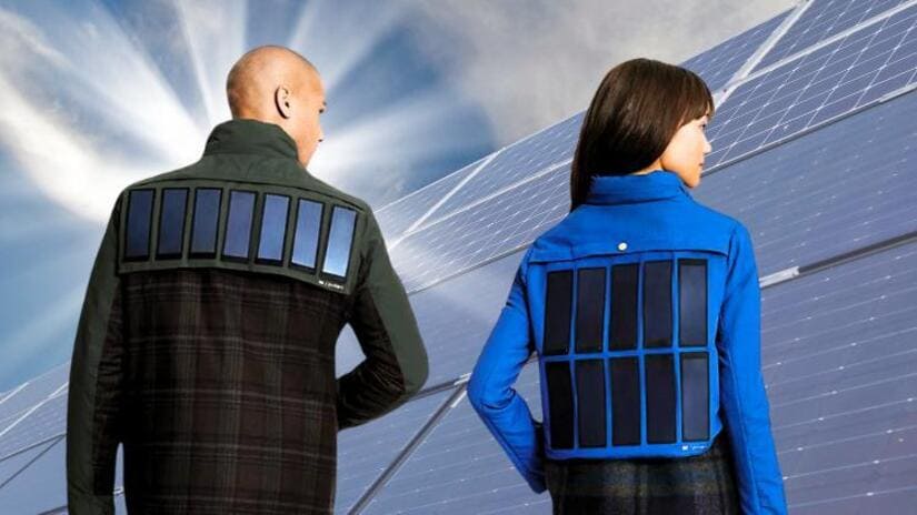 اختراع جديد لتصنيع ملابس بالطاقة الشمسية