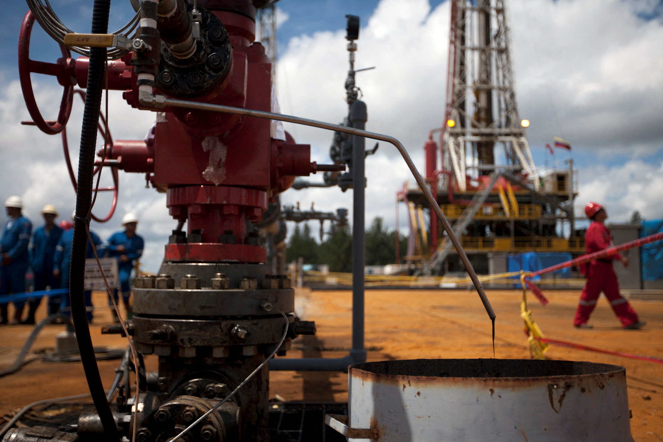أحد مواقع إنتاج النفط الفنزويلي