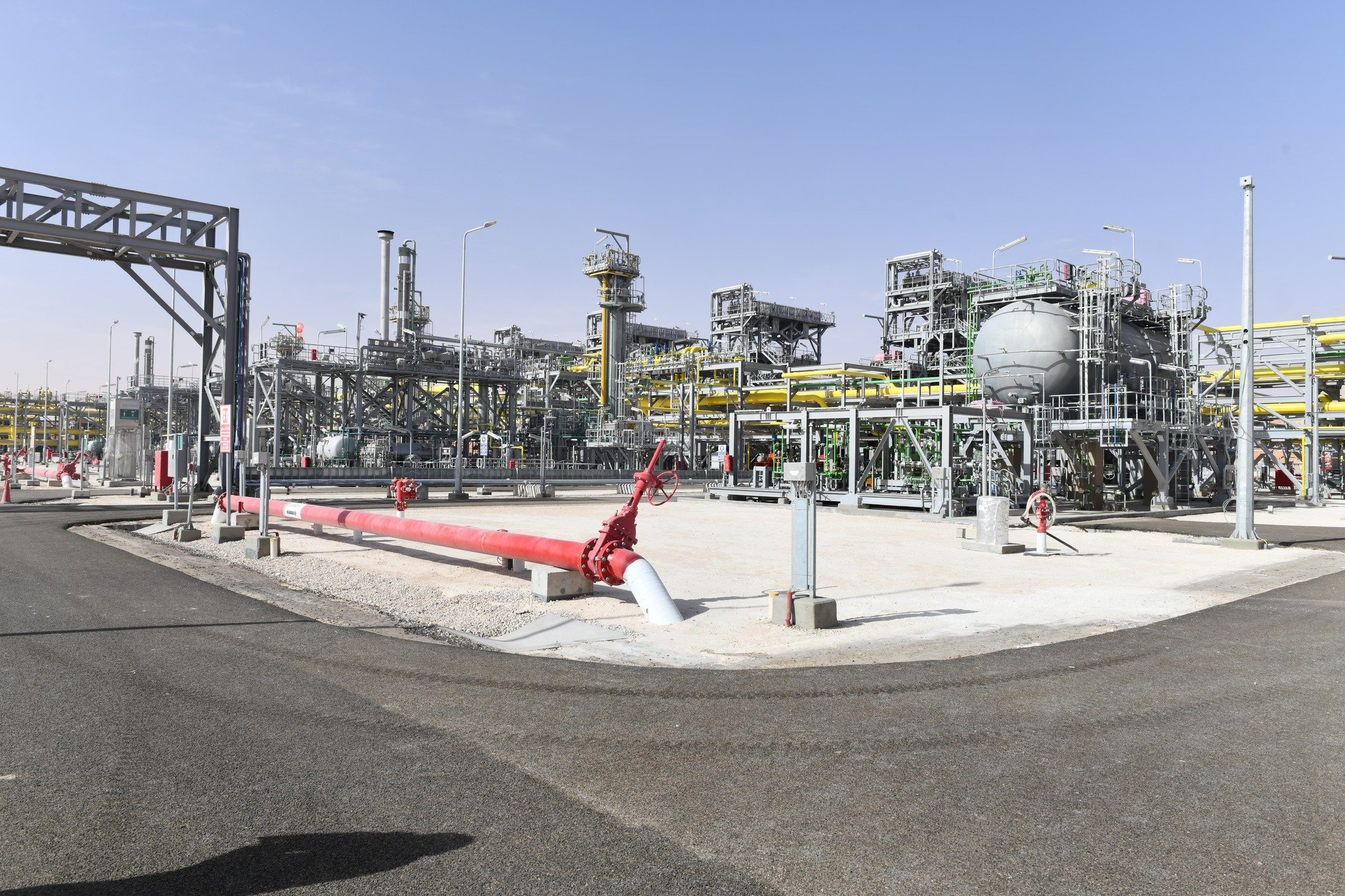 أحد مشروعات النفط والغاز في الجزائر
