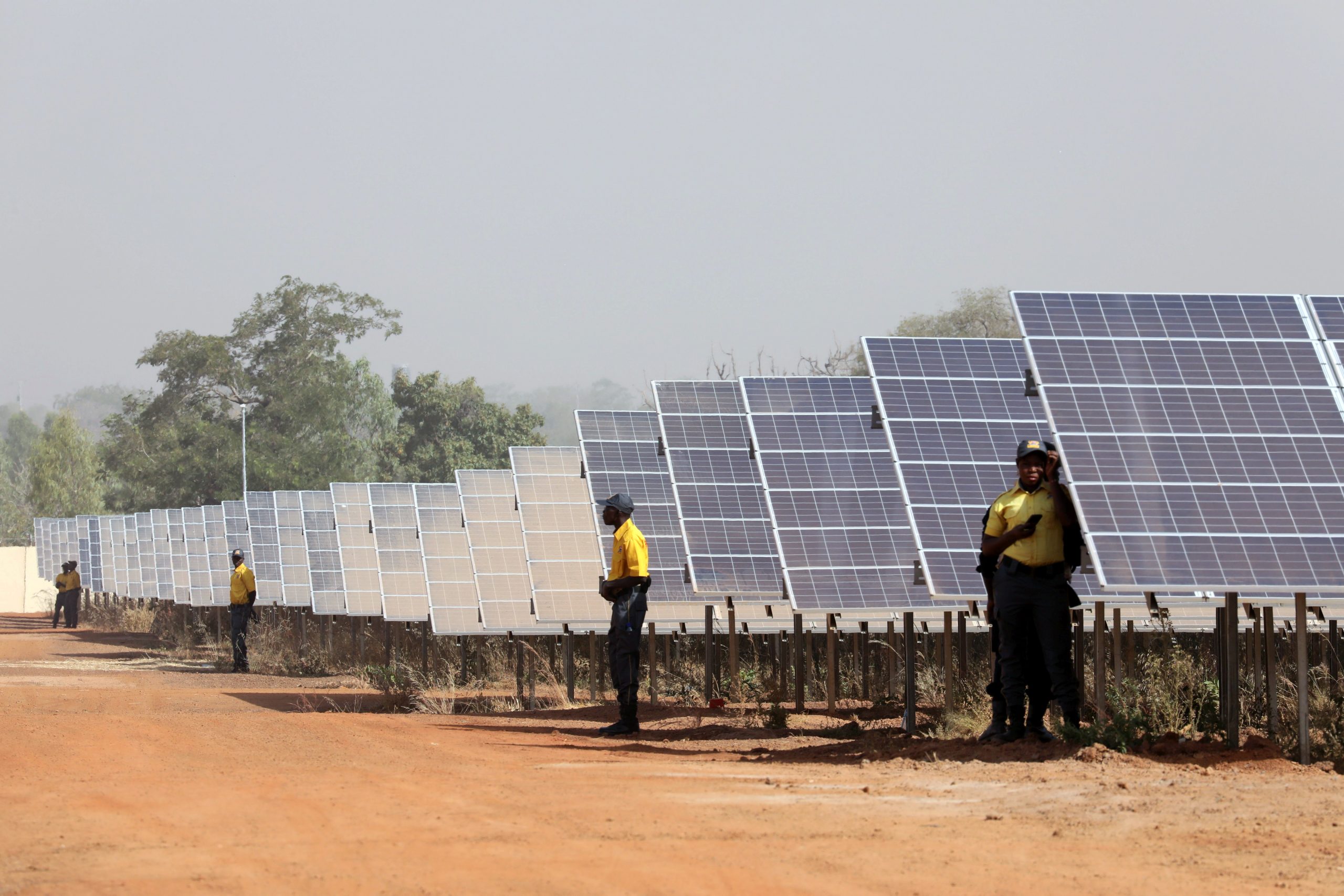 توليد الكهرباء من الطاقة الشمسية في أفريقيا